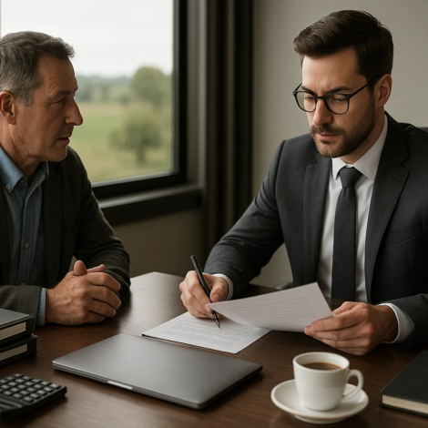 Advogado do agro revisa contratos e ajustes fiscais para CBS e IBS em escritório